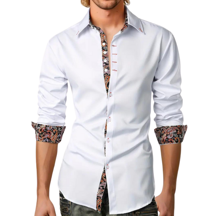 Camisa de fiesta elegante para hombres – Matteo