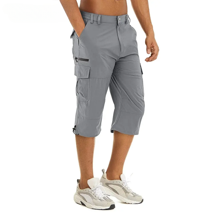 Lightweight outdoor cargo shorts with pockets – TrailCore Lite