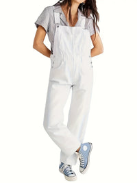 Stylish women's denim jumpsuit for every day - CityEase