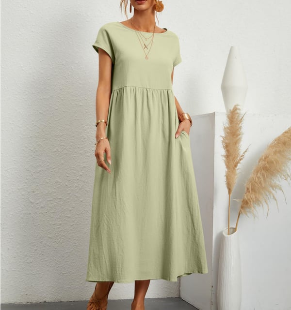 Airy Linen Dress – Elodie
