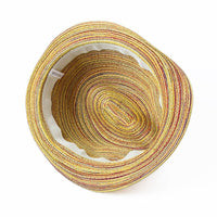 Stylish women's summer hat made of lightweight feather grass – Maddy