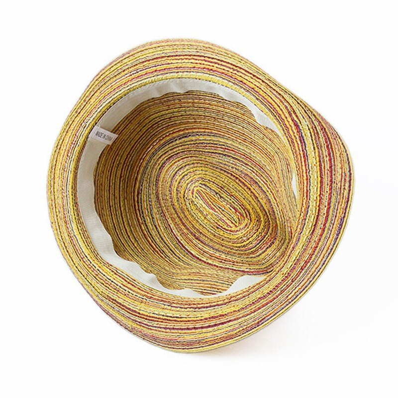Stylish women's summer hat made of lightweight feather grass – Maddy