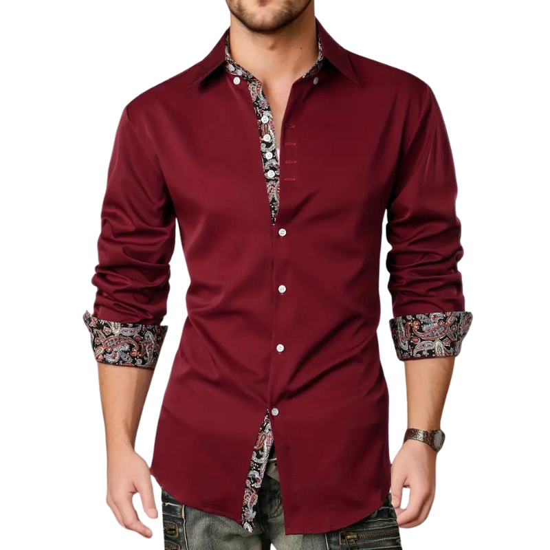 Camisa de fiesta elegante para hombres – Matteo