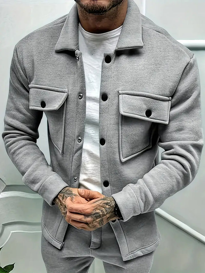 Autumn men's jacket with cool cut – Joris