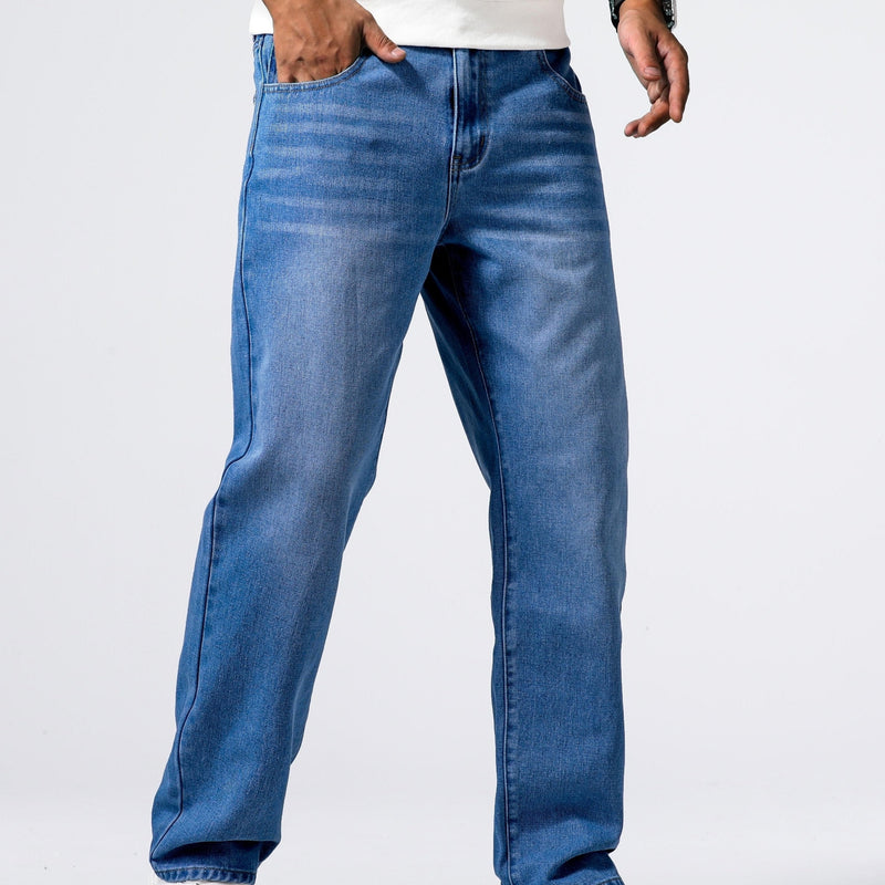 Relaxed Fit Regular Herre Jeans - Lucas
