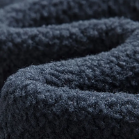 Herre fleece utendørs vest – foret med ståkrage – Kaspar