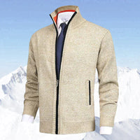 Trendy herre strikjakke - Orion