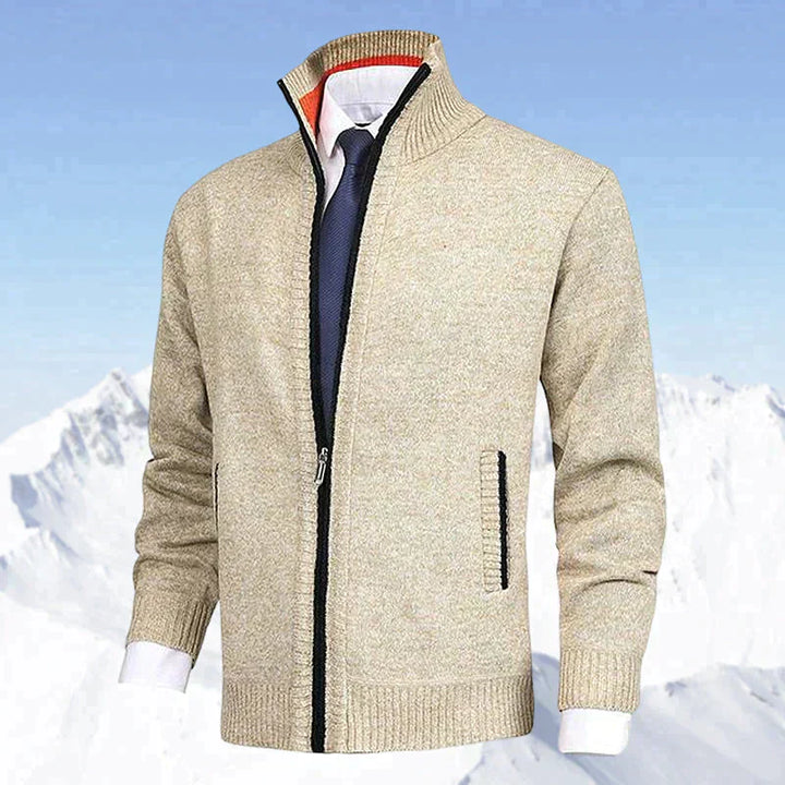 Trendy herre strikjakke - Orion