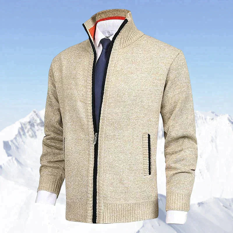 Trendy herre strikjakke - Orion