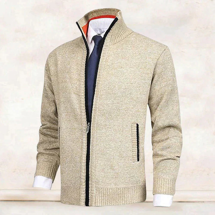 Trendy herre strikjakke - Orion