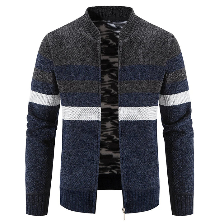 Men's Striped Autumn Sweater – Tobias