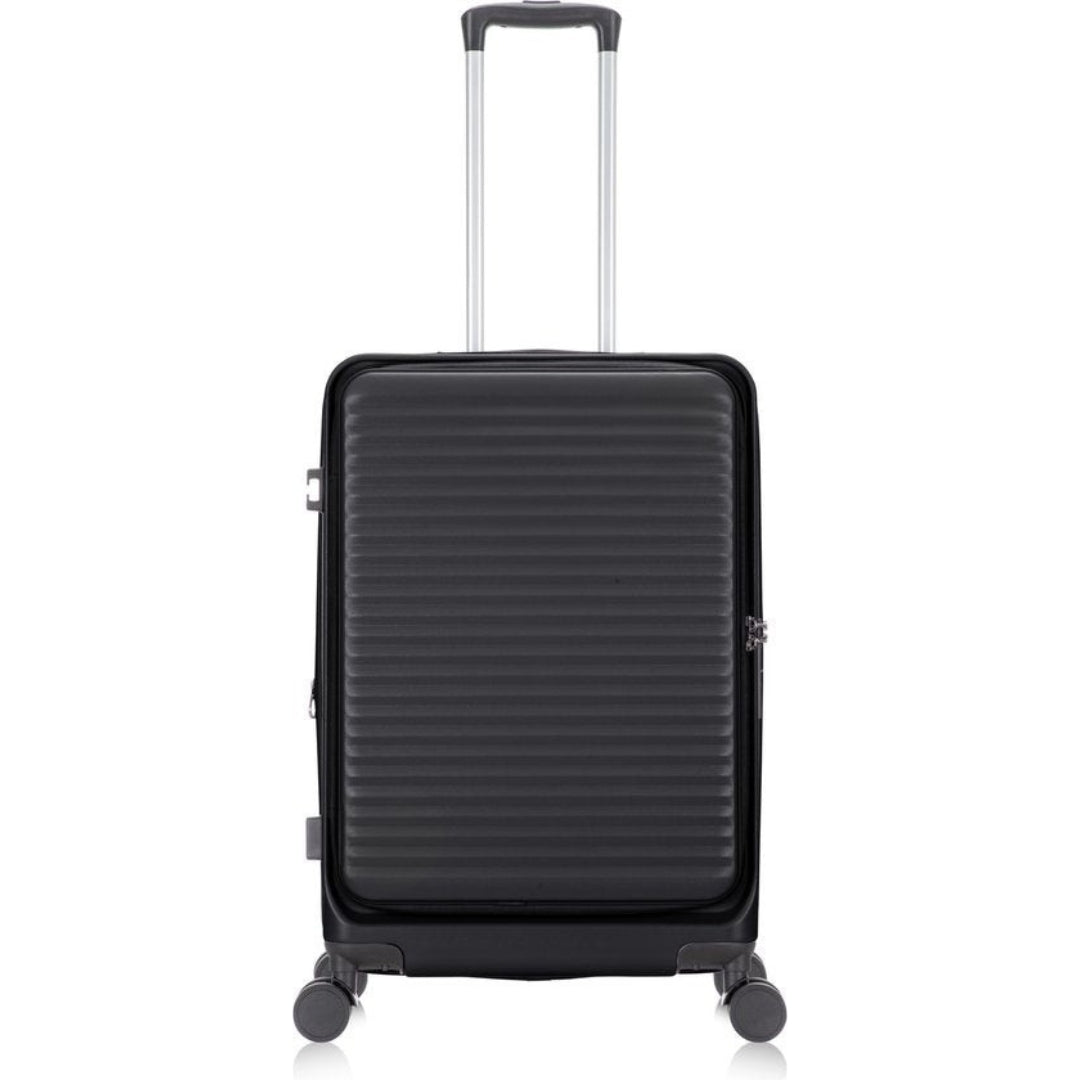 Hard shell suitcase with laptop compartment – Vienna