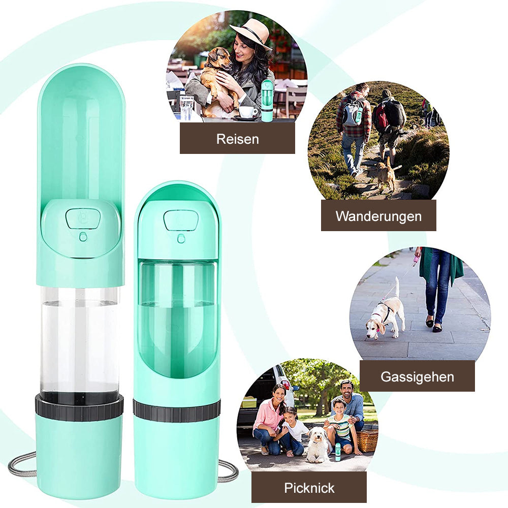 2-in-1 Food and Water Bottle for On the Go - PawBuddy