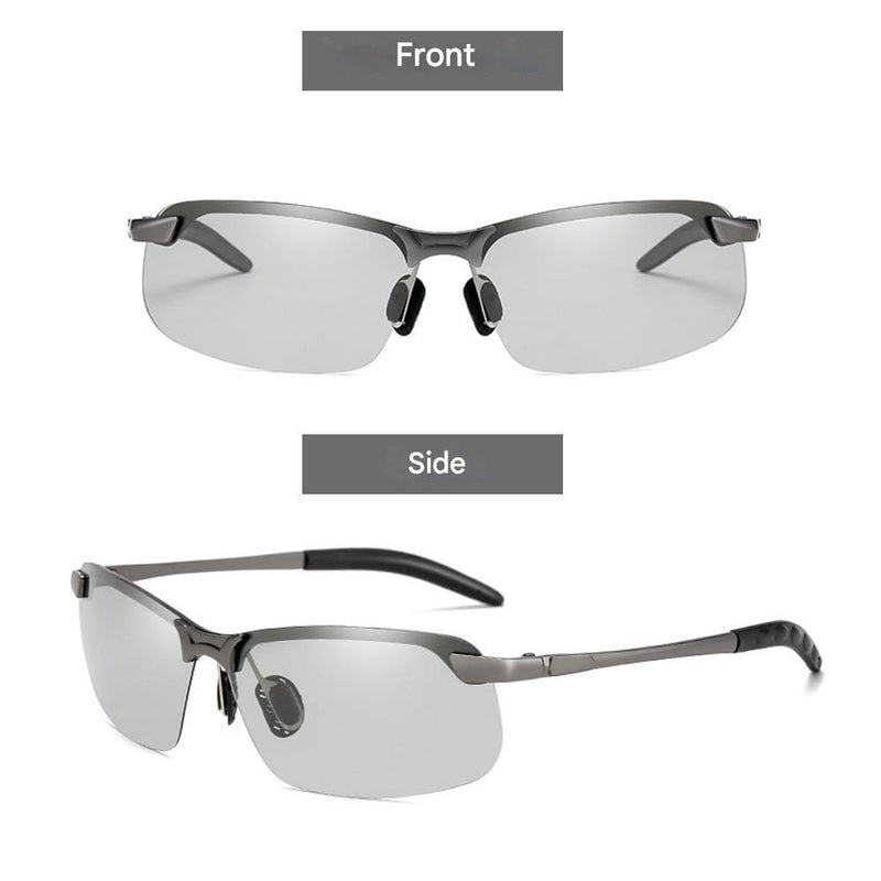 Stilvolle Selbsttönende Polarisationsbrille für Tag & Nacht – Nils
