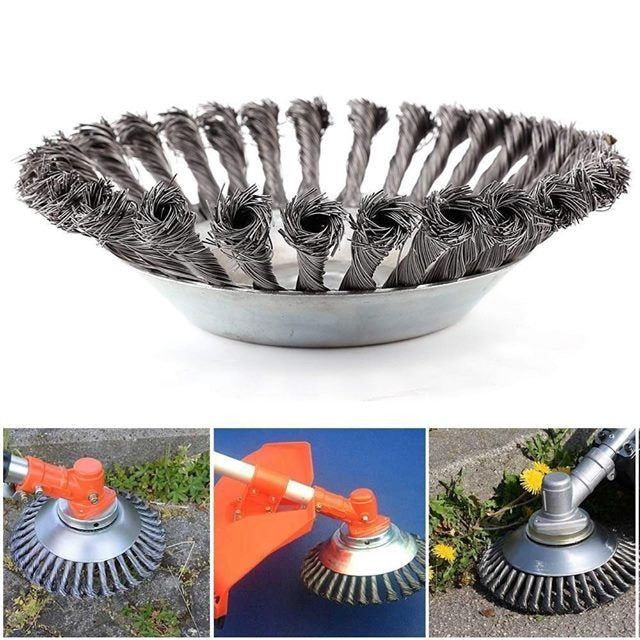 Steel trimmer blade for weeds & grass – WeedRazor