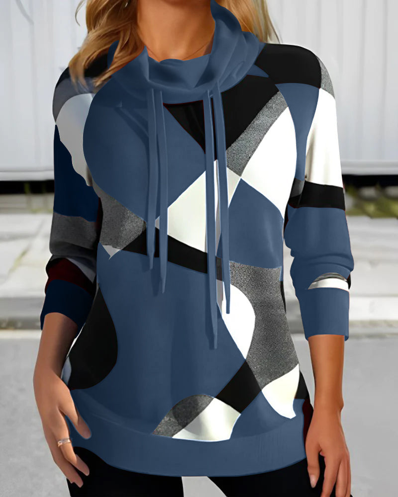 Pullover mit Hohem Kragen – Lorina