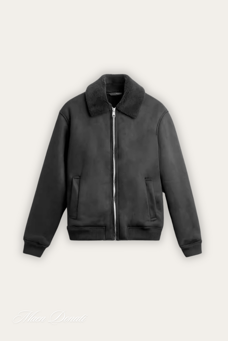 Stylish Winter Bomber Jacket – Nolan