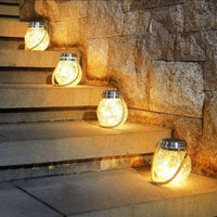 Solar Mason Jar Lamp - Lunara