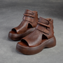Orthopädische Leder-Sandalen Damen mit stoßdämpfender Sohle – Meike