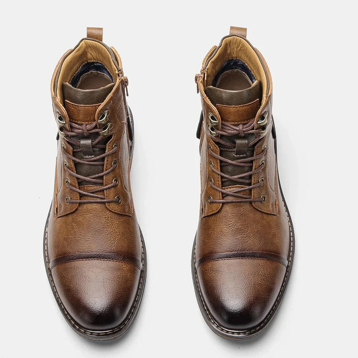 Vintage Leather Men's Boots - Orion
