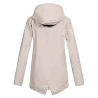 Trendige Damen Regenjacke mit Kapuze - Liora
