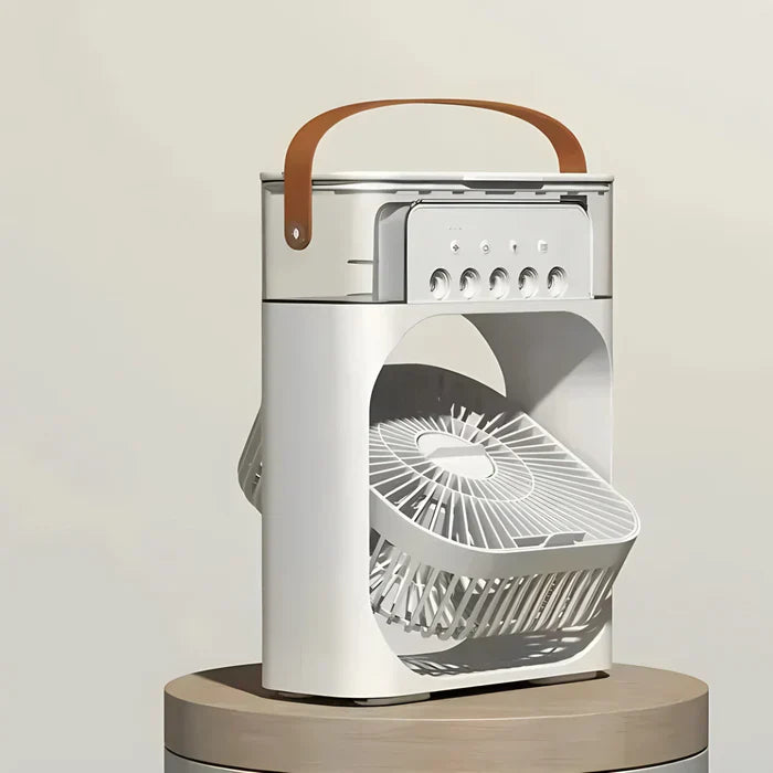 3-in-1 Fan with 7-Color LED Light - BreezeMaster Pro
