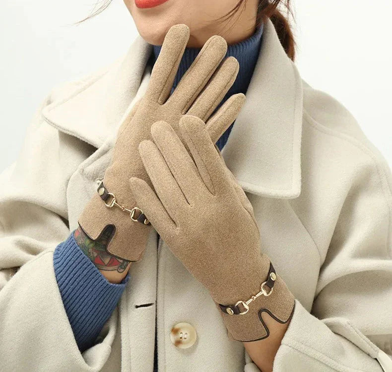 Stilvolle Herbst- und Winterhandschuhe für Damen - Amelia