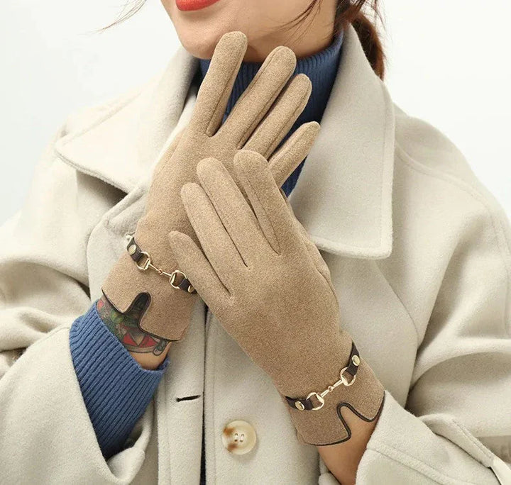 Stilvolle Herbst- und Winterhandschuhe für Damen - Amelia