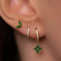 Gold-plated Earring Set - Sophie