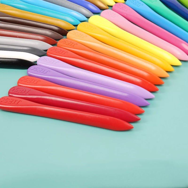 Naturlige Farverige Vokskridt - EcoCrayons