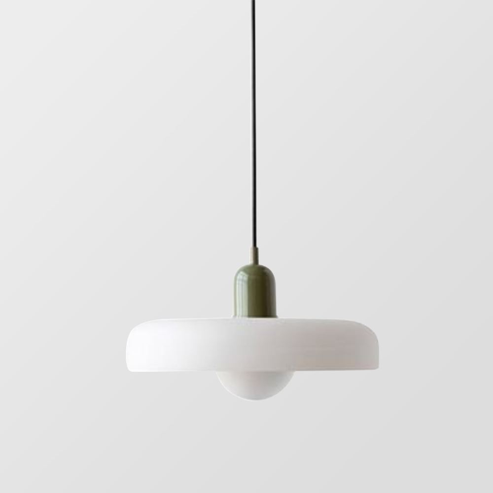 Lámpara colgante colorida estilo Bauhaus - StiloGlas