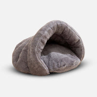 Soothing Cave Dog Bed - CozyCave Retreat