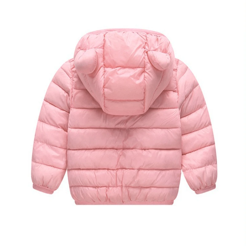 Chaqueta impermeable para niños estilo plumón con diseño de caricatura – Miro