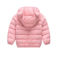 Chaqueta impermeable para niños estilo plumón con diseño de caricatura – Miro