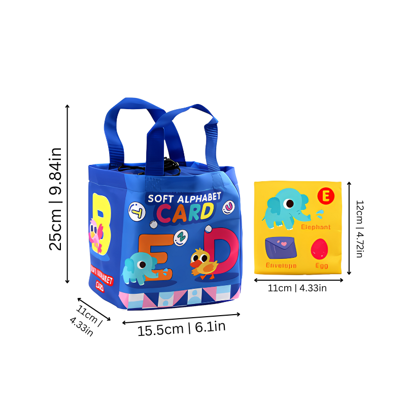 Tarjetas de alfabeto coloridas para niños pequeños – LetterFun