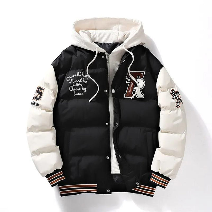 Chaqueta de invierno deportiva para hombre con capucha – Ragnar