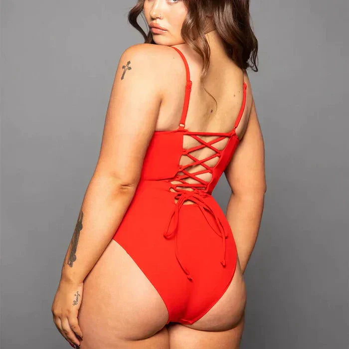 Formender Badeanzug mit Shaping-Effekt – Samira