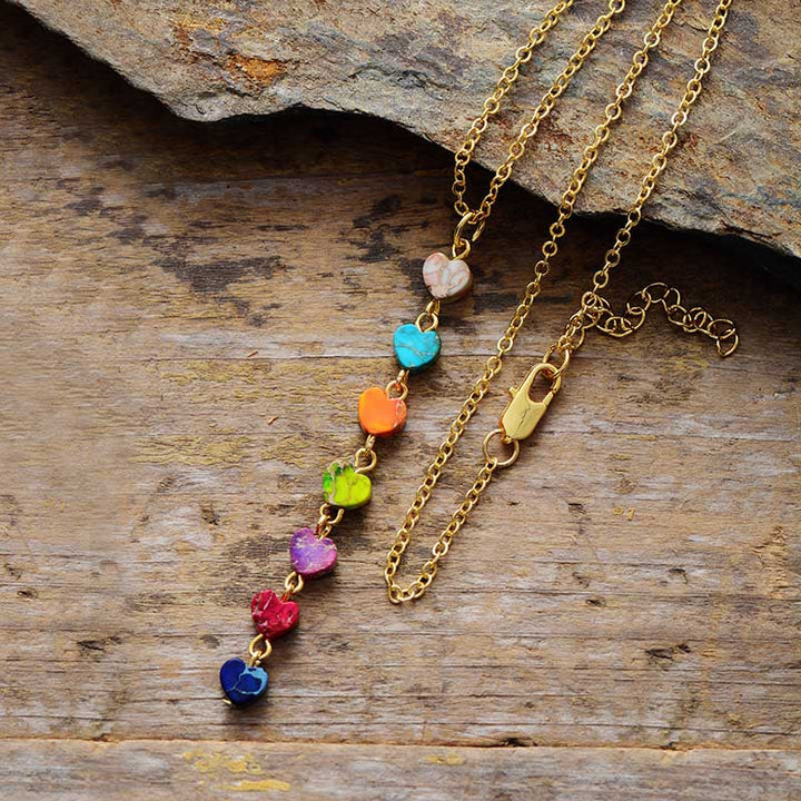 Night Sky 7 Chakra Necklace Pendant – Astra