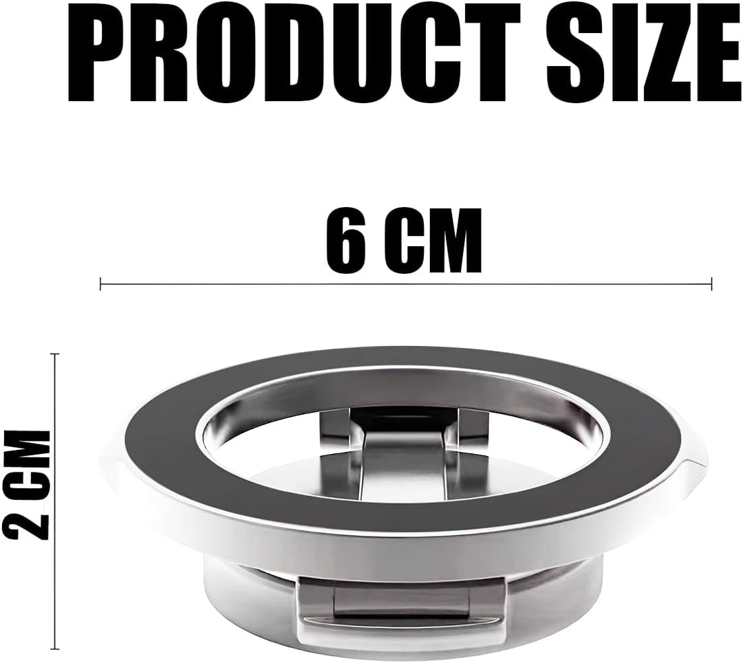 360° Foldable Magnetic Phone Holder for Car - Stable & Adjustable