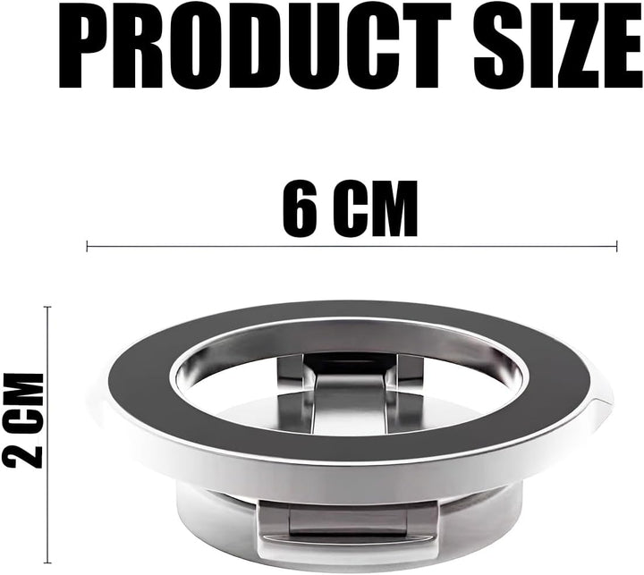 360° Foldable Magnetic Phone Holder for Car - Stable & Adjustable