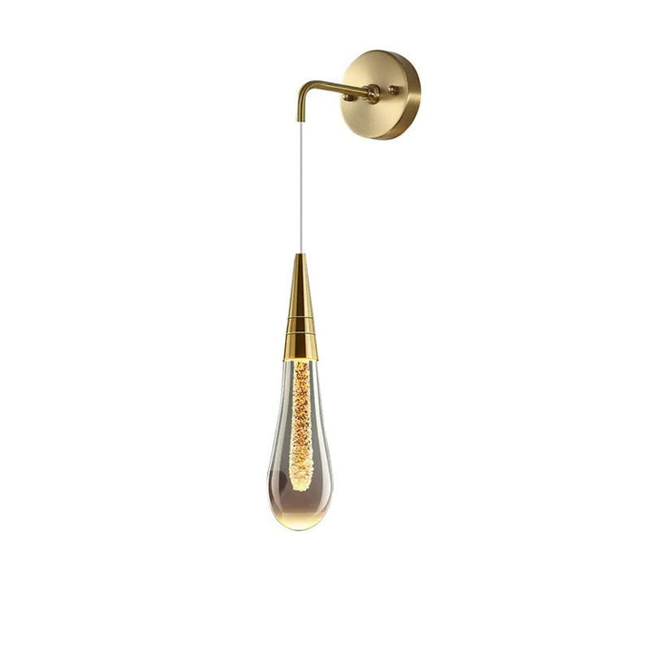 Wall lamp in drop shape with warm glow - Solena