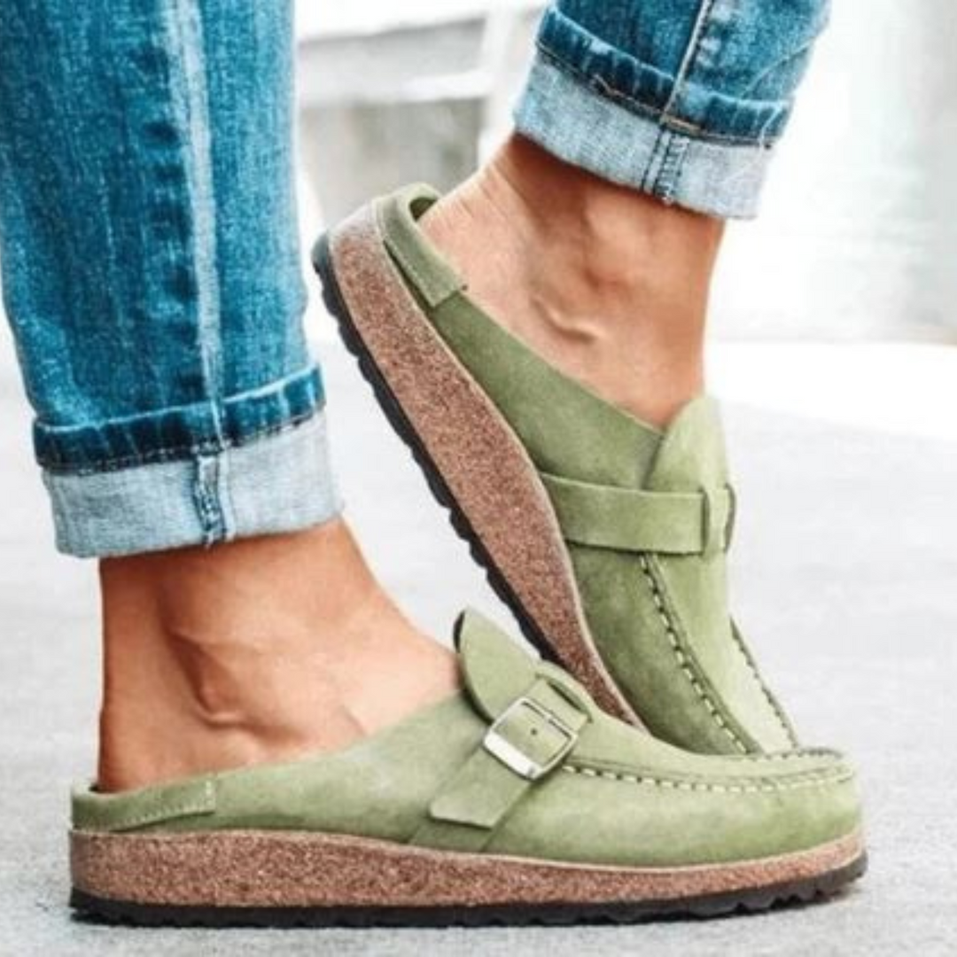 Zuecos cómodos y sostenibles de estilo retro – Noelia