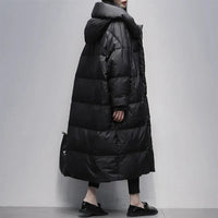 Long Padded Women's Winter Coat - Amara