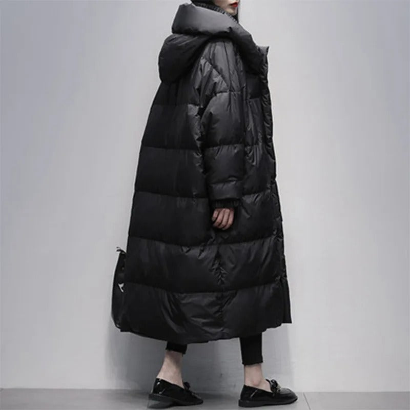 Long Padded Women's Winter Coat - Amara