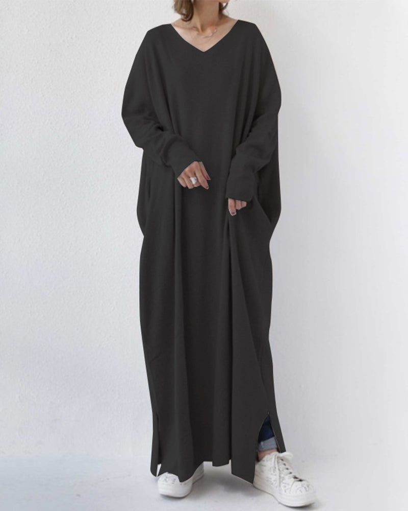Summer Maxi Dress made of Cotton-Linen Blend – Sorella