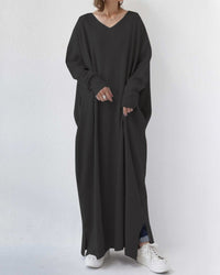 Summer Maxi Dress made of Cotton-Linen Blend – Sorella