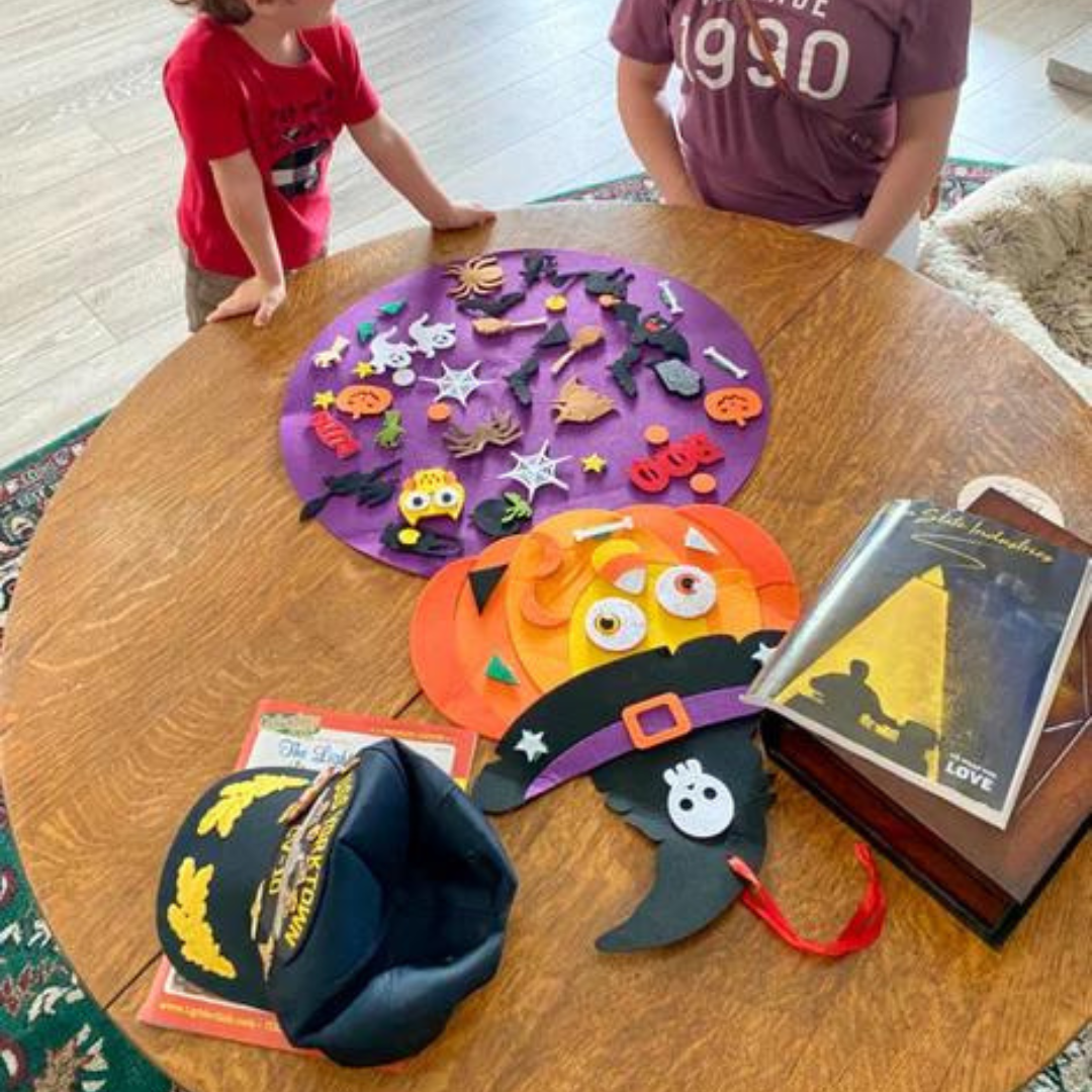 Halloween DIY Felt Board with Pumpkin – SpookyBoard