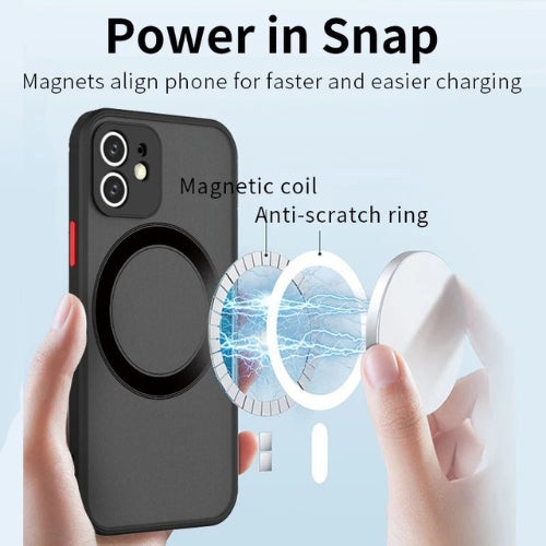 Matte magnetic phone case with Magsafe & drop protection – 1+1 FREE