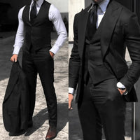 Traje clásico de hombre de 3 piezas - Luca
