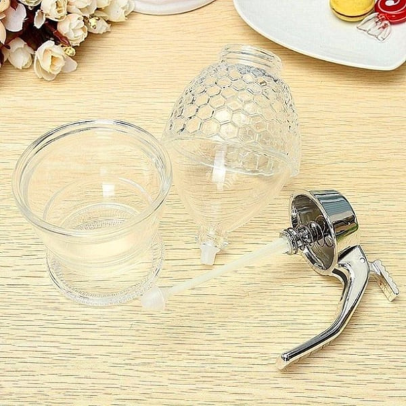 Dispensador de miel elegante y práctico – HoneySaver